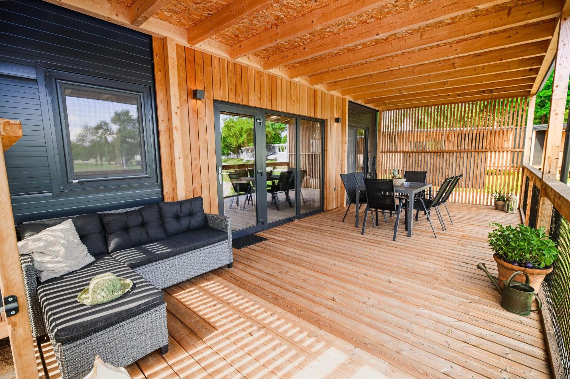 Premium Mobile Homes With Thermal Riviera Tickets Чатеж об Сави Екстериор снимка