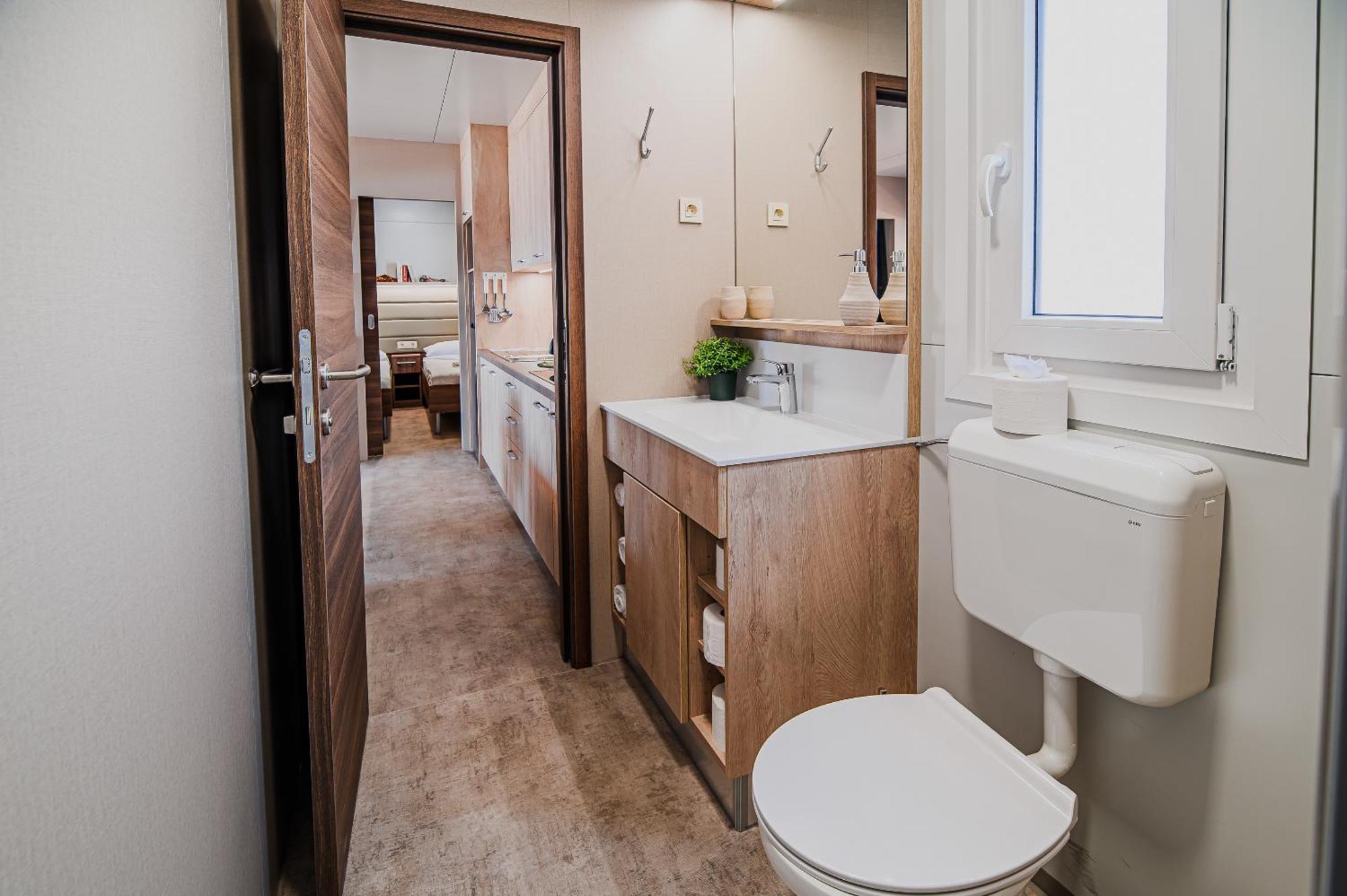 Premium Mobile Homes With Thermal Riviera Tickets Чатеж об Сави Екстериор снимка