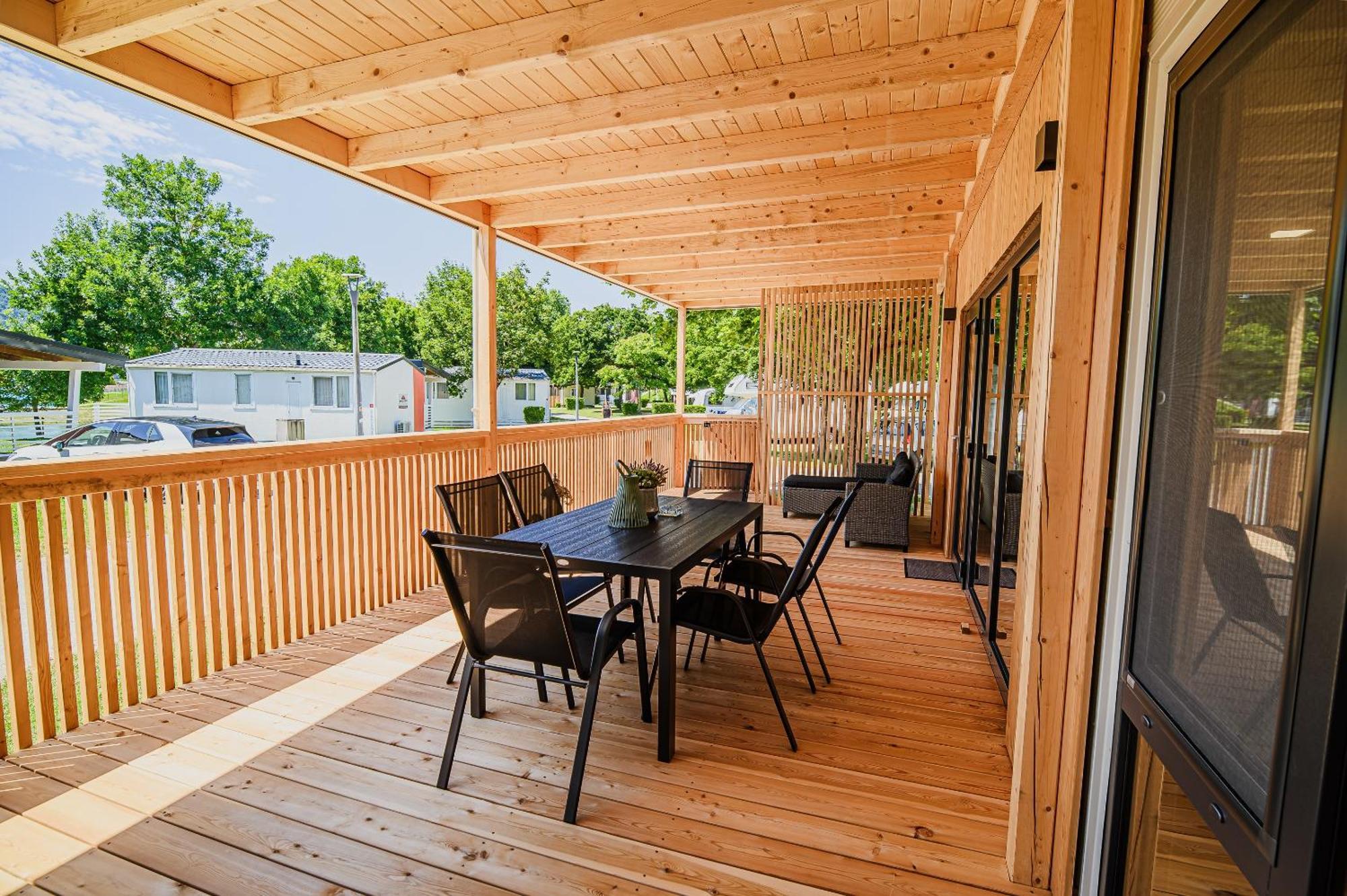 Premium Mobile Homes With Thermal Riviera Tickets Чатеж об Сави Стая снимка